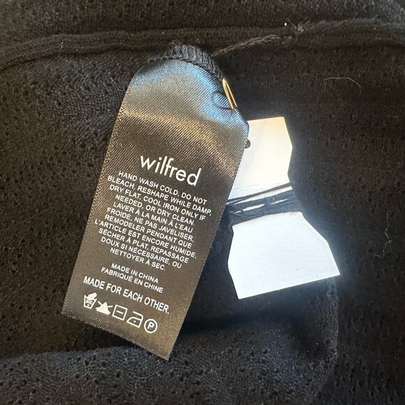 Aritzia Wilfred Vines Skirt in Black - Picture 5 of 5
